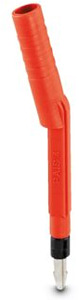 Prüfadapter, Farbe: rot
