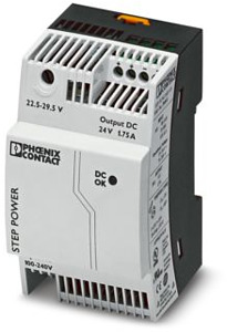 Stromversorgung 24 VDC/1,75A Step Power 1-phasig flach