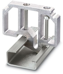Endhalter für NS32 Montage auf Tragschiene Aluminium