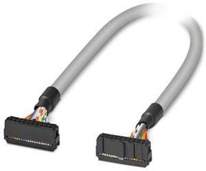 System-Rundkabel 2x20-polig 1,0m VARIOFACE ungeschirmt Flachbandkab.