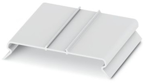 Abdeckprofil, Breite: 54,5 mm, Höhe : 10,5 mm, Material: PC, Länge: 100