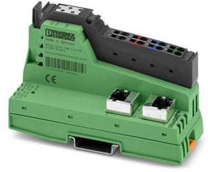Inline, Buskoppler, EtherCAT<sup>®< sup>, RJ45-Buchse, Übertragungsgesc