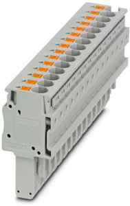 Stecker, Anschlussart: Push-in- / S teckanschluss, Polzahl: 15, Quersch