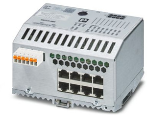 Managed Switch 2000, 8 RJ45-Ports 10/100/1000 MBit/s, Schutzart: IP20 PROF