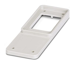 Adapterplatte B24 auf B6 HEAVYCON grau 36x52mm