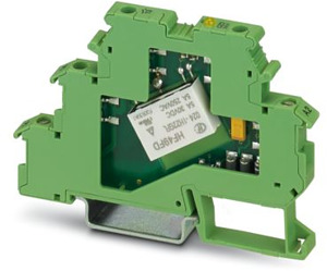 Relaisklemme 24V AC/DC fest eingelöt.Miniaturrelais 1S