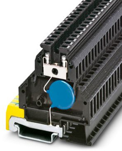 Reihenklemme 230V AC mit Entstörkondensator Breite 6,2mm
