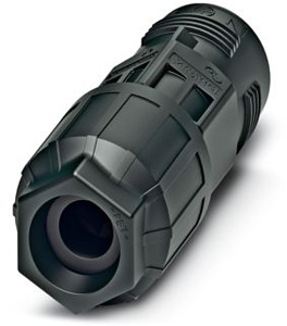 1xQUICKON Leitungsverb. KD:5-10mm 4+PE 0,5-1,5qmm 17,5A 690V bk