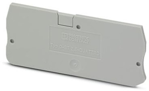 Deckel für Vierleiterklemme 2,5qmm grau