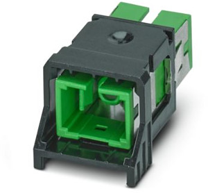 LWL-Kupplung, Bauform: SC, Schutzar t: IP20, Material: PBT, Anschlussar