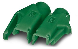 RJ45-Knickschutztülle bis 7mm grün für Stifteinsatz