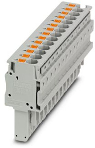Stecker, Anschlussart: Push-in- / S teckanschluss, Polzahl: 14, Quersch