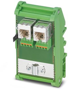 Cable-Sharing Modul, zwei RJ45-Buch