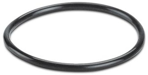 Dichtring, Höhe: 2,5 mm, Farbe: sch warz