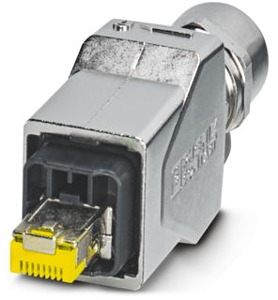 Push-Pull-ADVANCE-Steckverbinder (V ariante 14), Zinkdruckguss, mit RJ45-Ste