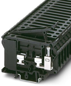 Trennhebel-Sicherungsklemme 16qmm f.6,3x32mm Sicherungseinsätze