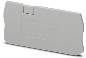 Deckel für Dreileiter-Klemme 2,5qmm für Zugfederklemme grau