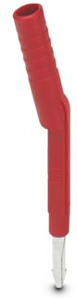 Prüfstecker, Farbe: rot