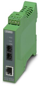 LWL-Konverter mit SC-Duplex-LWL-Ans chluss (1300 nm), zur Umsetzung von