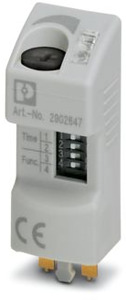 Steckmodul zur Erweiterung eines Re laismoduls zu einem Zeitrelais, 3 Z
