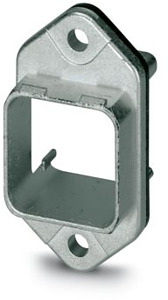 RJ45-Anbaurahmen IP67 für Push-Pull Verriegelung Metall