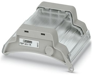 Abdeckprofil, optional plombierbar, Länge: 66,3 mm, Breite: 57,1 mm, Hö