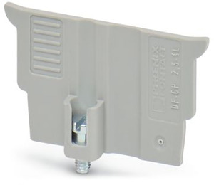 Flanschdeckel, mit Anschraubfixier ng, Länge: 31,6 mm, Breite: 5,2 m