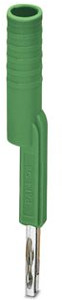 Prüfadapter, für 4 mm-Ø-Sicherheits prüfstecker, verrastet im Brückensc