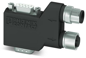 D-SUB-Stecker, 9-polig, Stift, mit
