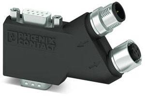D-SUB-Stecker, 9-polig, Stift, mit