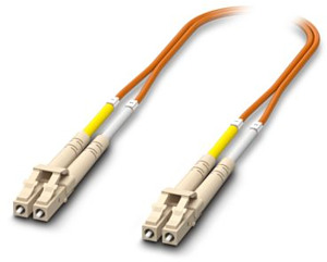 OM2-Duplex-Jumper, Multimode, LC-LC UPC-Schliff, Länge 3 m