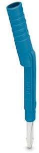 Prüfadapter, Farbe: blau