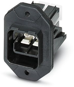 SCRJ-Anbaurahmen IP67 Kunstst. für Push-Pull Verriegelung