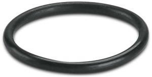 Dichtring, Höhe: 2 mm, Farbe: schwa rz