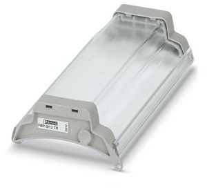 Abdeckprofil, optional plombierbar, Länge: 66,3 mm, Breite: 130 mm, Höh