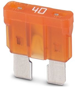 Sicherung, Nennstrom: 40A, Länge: 1 mm, Breite: 5mm, Höhe: 18,8mm