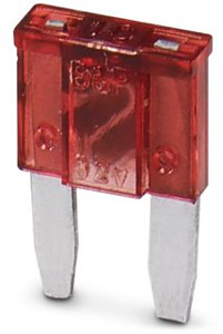 Sicherung, Nennstrom: 10A, Länge: 1 ,9mm, Breite: 3,8mm, Höhe: 16,2mm