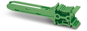 Unterbrechungsstecker, Breite: 13,6 mm, Farbe: grün