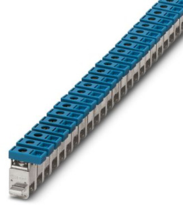 L/N/PE-Anschlussklemme 35qmm blau mit Isolierstoffkappe N
