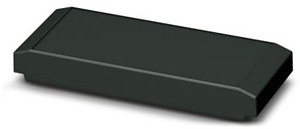 Tragschienengehäuse, Oberteil, gesc hlossen, Breite: 50 mm, Höhe: 122 mm, Ti