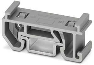 Tragschienenadapter, mit Endhalter unktion, Breite: 10,3 mm, Höhe: 1