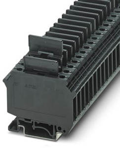 Stecker-Sicherungsklemme 4qmm f. G-Sicherung 5x20 5x25 schwarz