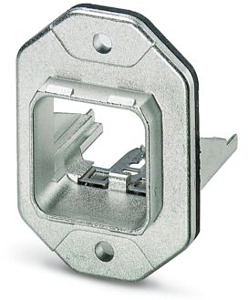 RJ45-Anbaurahmen IP67 Metall mit Freenet-System, Dichtung