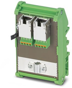 Cable-Sharing Modul, zwei RJ45-Buch