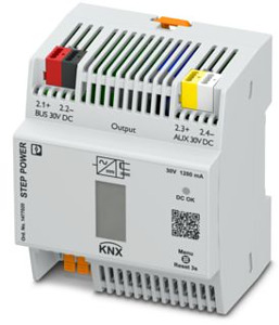 Primär getaktete Busspannungsversor ung STEP POWER, Hebel-Push-in-Anschluss,