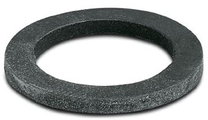 Flachdichtung, Höhe: 1,8 mm, Durchm esser: 29 mm, Farbe: schwarz
