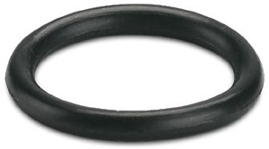 Dichtring, Höhe: 1,5 mm, Farbe: sch warz