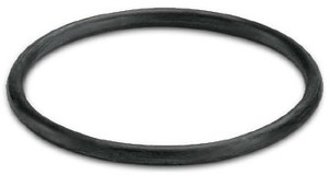 Dichtring, Höhe: 2 mm, Farbe: schwa rz