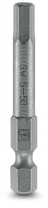 Schraub-Bit, Sechskant, E6,3-1/4
