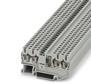 Bauelementreihenklemme, mit eingeb uter Diode 1N 5408K, Anschlussart: